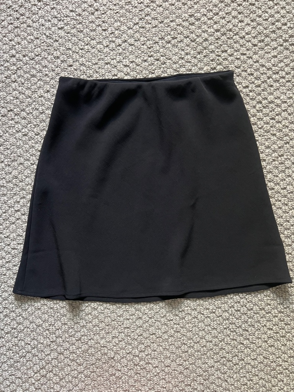 Madewell women’s Black A-Line short Skirt size 0